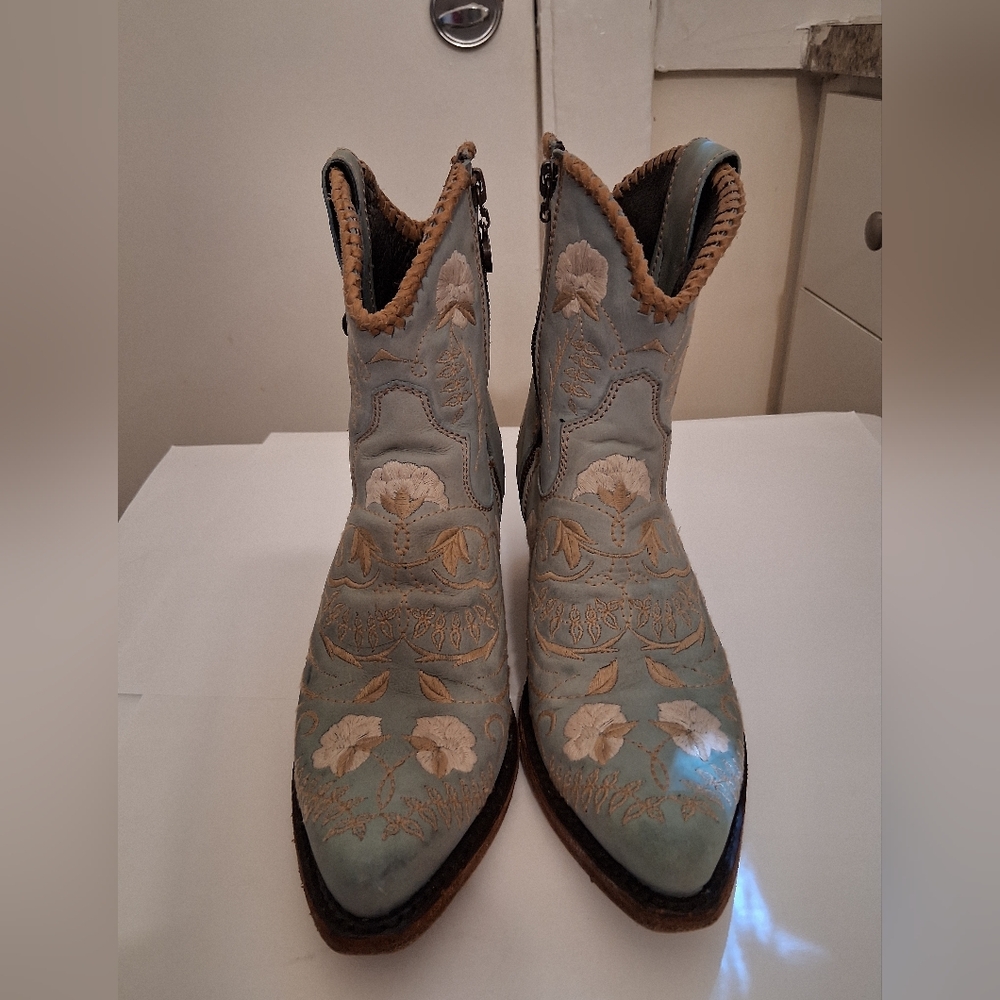 Liberty Boots Short Floral Boot Size